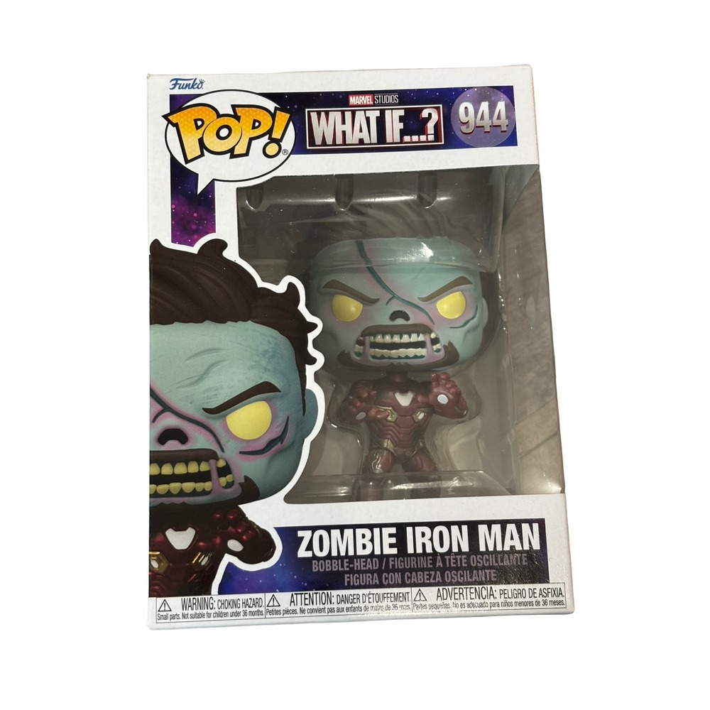 Funko Pop Marvel What If Zombie Iron Man 944 Vinyl Figure Bobblehead New Box